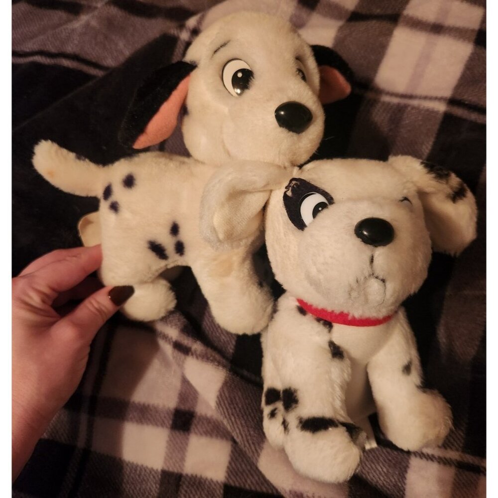 Disney 101 Dalmations Plush Puppies Lot 1990s